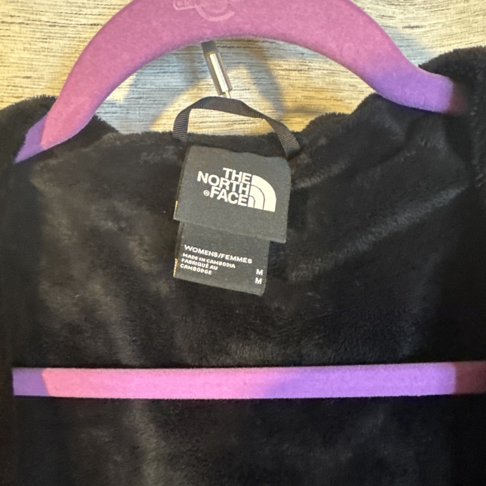 The North Face Shelbe Raschel Hoodie Womens M |Black| Windwall Hooded Jacket - Picture 5 of 15